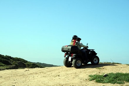 la Gallura in quad