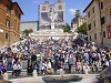 Piazza di Spagna a Roma e la scalinata di Trinità dei Monti