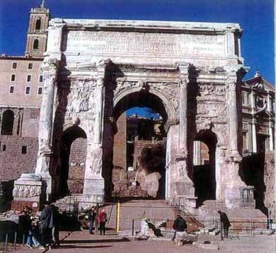 Antica Roma: Arco di Settimio Severo