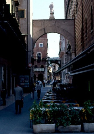 Verona: scorcio cittadino