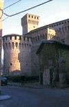 scorcio del castello di Vignola