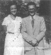 Piacentini illustri: il fisico Amaldi Edoardo con Ginestra Giovene in una foto del 1933