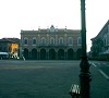 la piazza di Castelsangiovanni