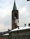 campanile della chiesa parrocchiale di Ferriere
