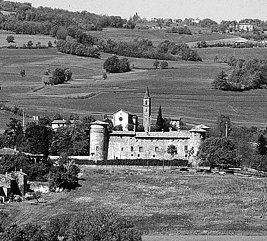 il castello di Statto a Rivergaro in Val Trebbia