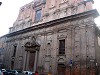 l'imponente facciata della chiesa di San Vincenzo a Piacenza