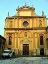facciata della chiesa di San Sisto a Piacenza