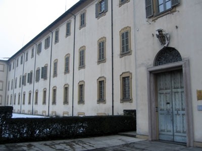 facciata del Palazzo di Collegio Alberoni a Piacenza