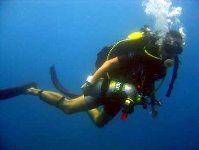 diving in Ogliastra