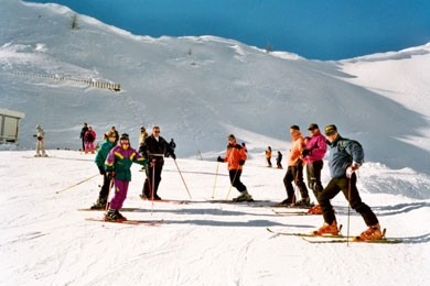 piste di sci in val di Sole