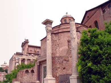 Foro Romano: Tempio di Romolo