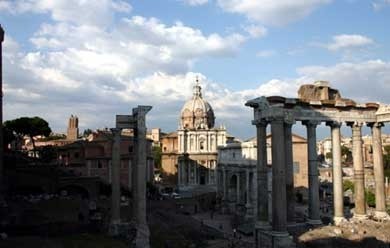 Roma antica: le rovine ai Fori Romani