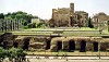 Roma: Meta Sudans nei pressi dell'Arco di Costantino