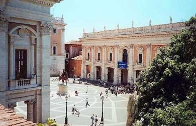 Roma: Piazza del Campidoglio