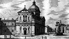 Roma: Chiesa Madonna dei Monti in una stampa antica