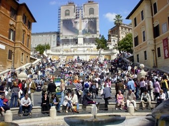 Roma: Piazza di Spagna e Trinità dei Monti