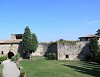 cortile della Rocca d'Olgisio in Val Tidone