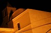 luci della sera sull'ex convento di Orani in Barbagia
