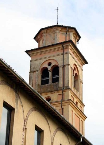 campanile dell'Abbazia di Castione Marchesi