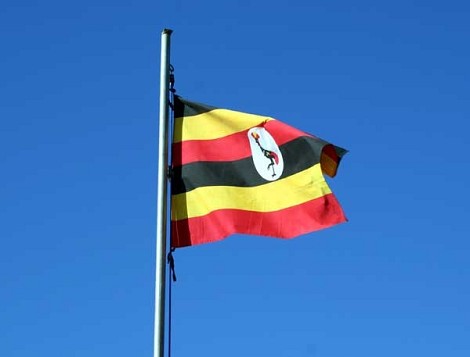bandiera dell Uganda