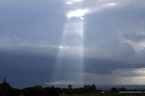 luce dal cielo... immagini d'Africa