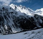 neve sui monti della Valle d'Aosta 