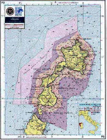Carta marina dell'Asinara